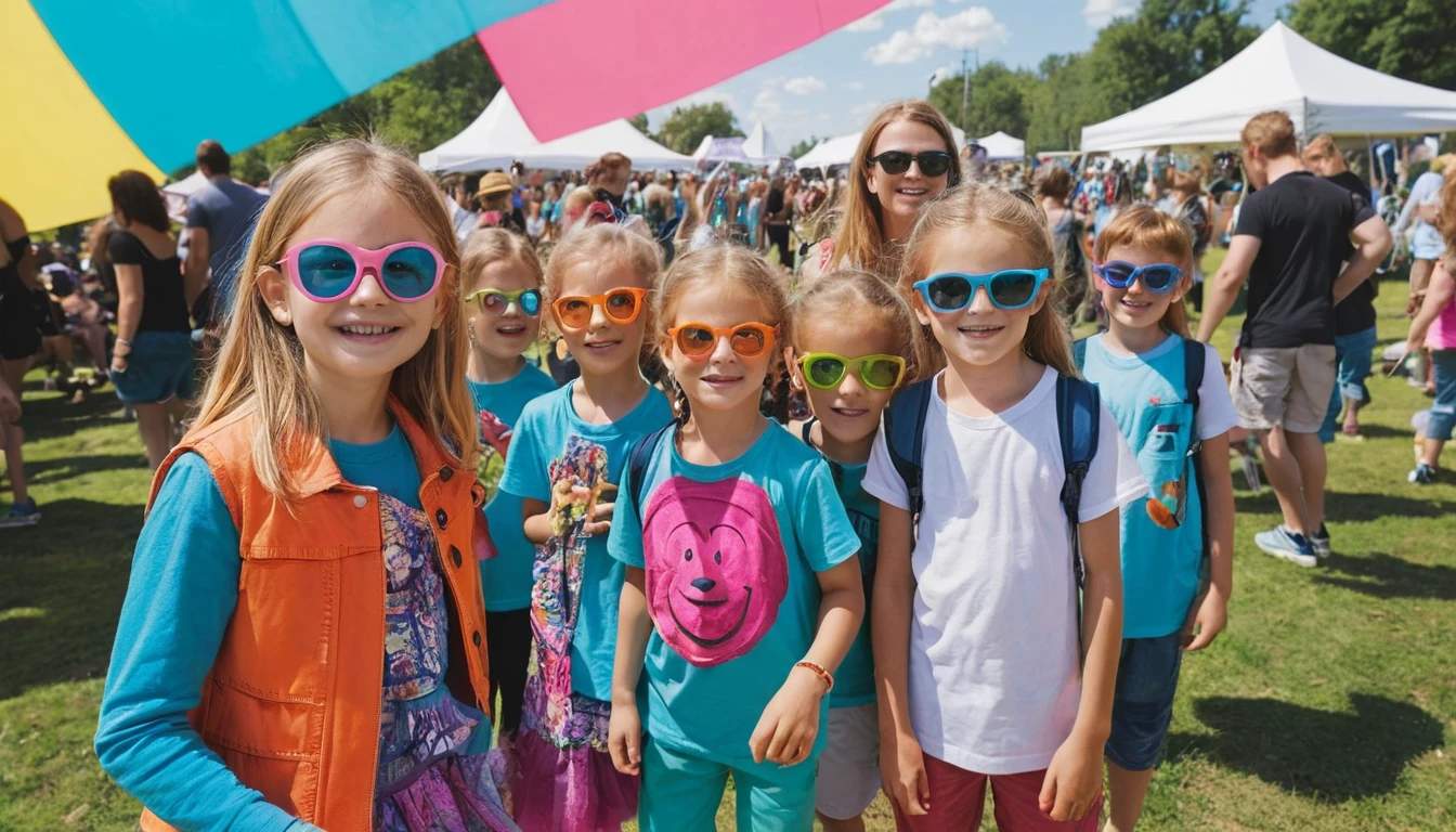 Why Kids Love Colorful Event Art at Festivals