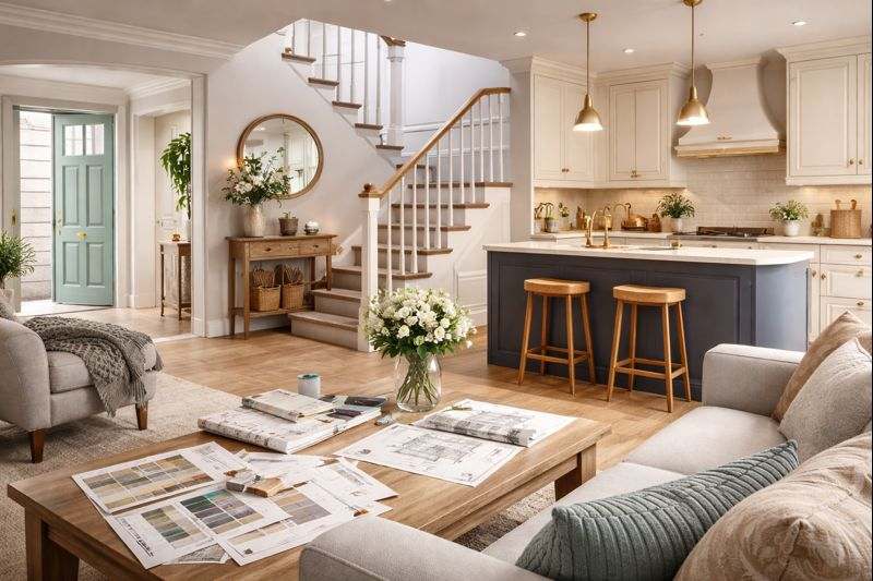 How to Design Functional Interiors for UK Housing Styles