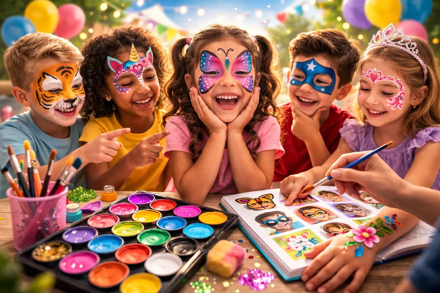 Why Kids Love Having Choices in Face Painting Designs
